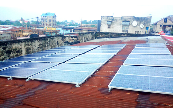 12kW Off Grid Solar Battery Backup System in Congo for Hospital