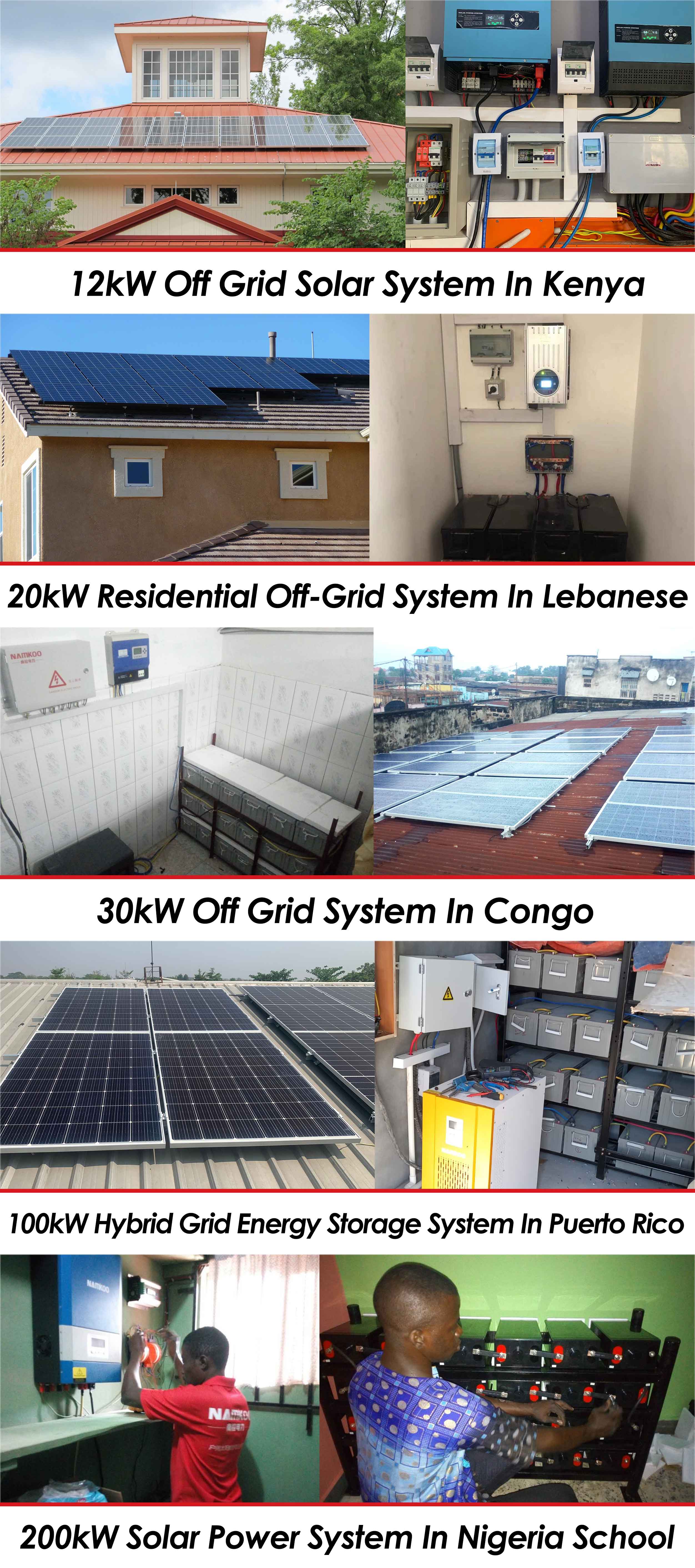 off grid solar system project