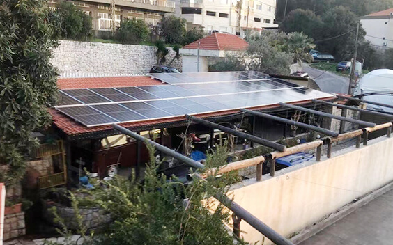 16.2KW Off Grid Project in Lebanese for Home